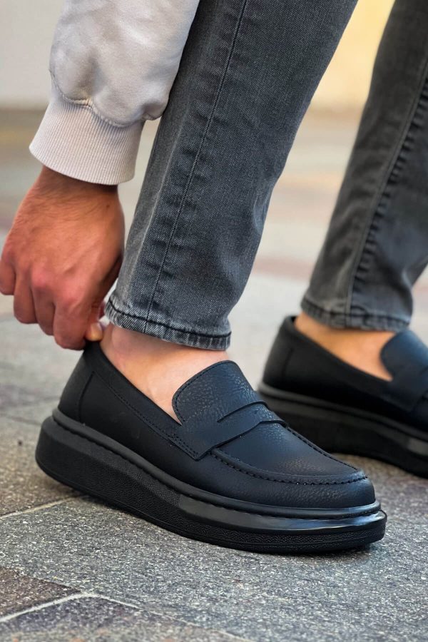 Solaress RS615 Erkek Loafer Ayakkabı Siyah