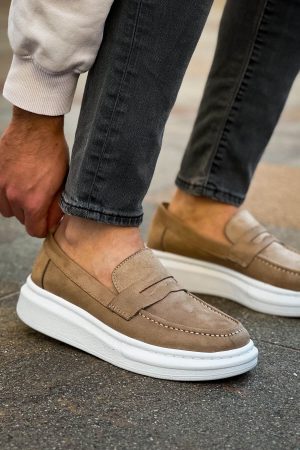 0025200_rs615-lux-suet-erkek-ayakkabi-vizon Solaress RS615 Erkek Loafer Ayakkabı Vizon