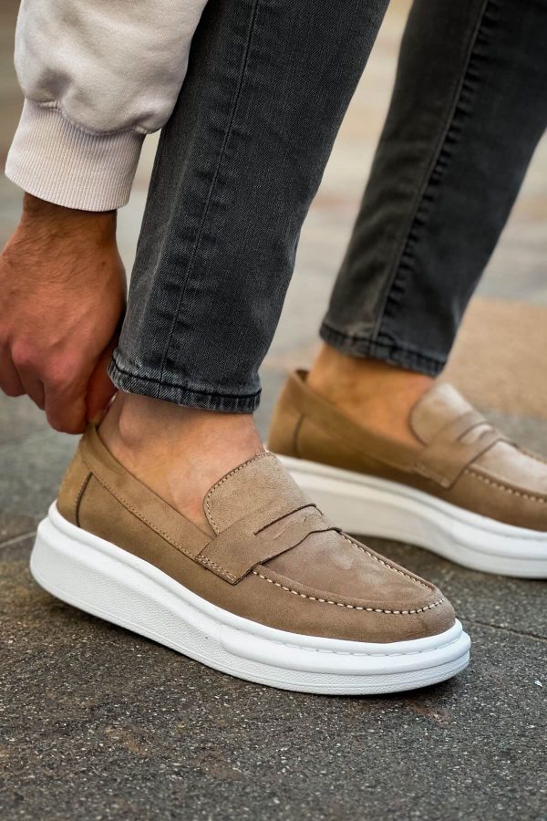 0025200_rs615-lux-suet-erkek-ayakkabi-vizon Solaress RS615 Erkek Loafer Ayakkabı Vizon