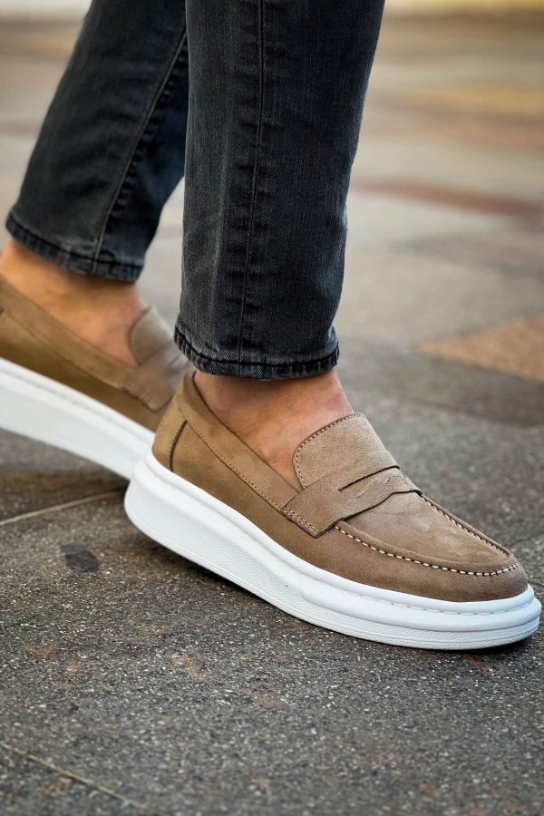 0025205_rs615-lux-suet-erkek-ayakkabi-vizon Solaress RS615 Erkek Loafer Ayakkabı Vizon