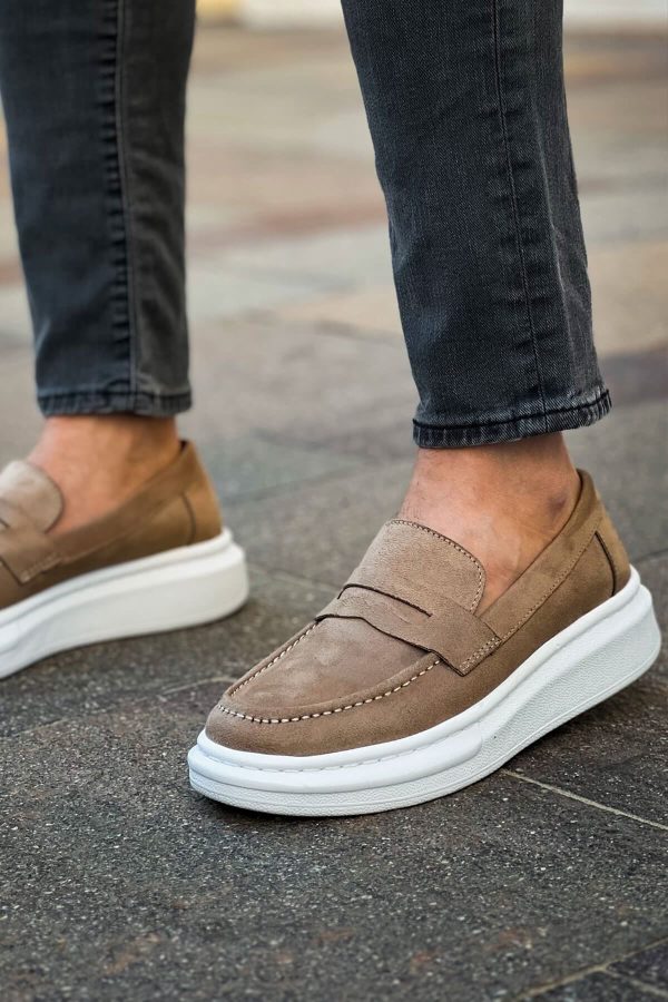 0025209_rs615-lux-suet-erkek-ayakkabi-vizon Solaress RS615 Erkek Loafer Ayakkabı Vizon