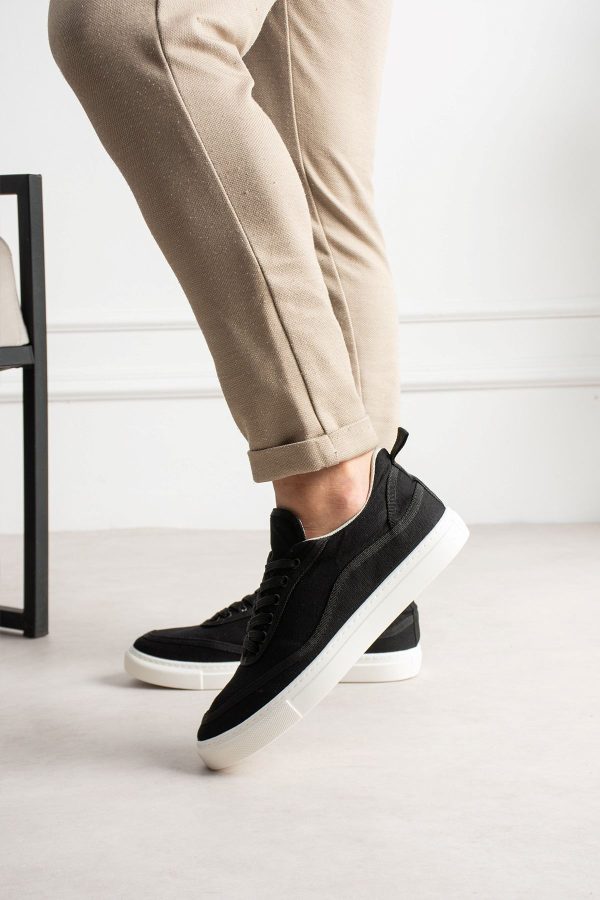0025245_rs625-keten-erkek-spor-ayakkabi-siyahsiyah Solaress RS625 Erkek Spor Ayakkabı Siyah BT
