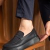 Solaress CH421 Erkek Loafer Ayakkabı Siyah