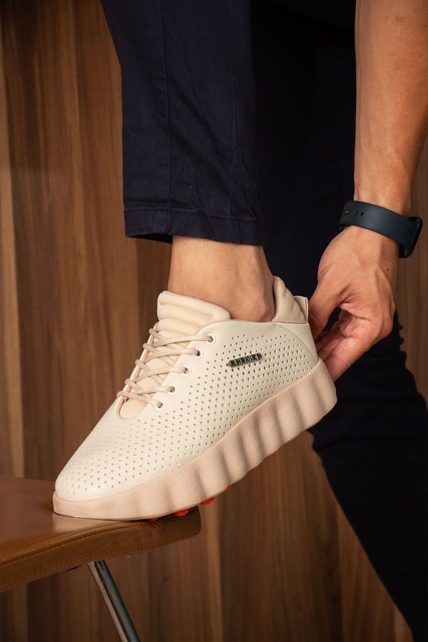 0025730_ch2631-easy-walk-erkek-ayakkabi-fantasya-bej Solaress CH2631 Erkek Spor Ayakkabı Bej