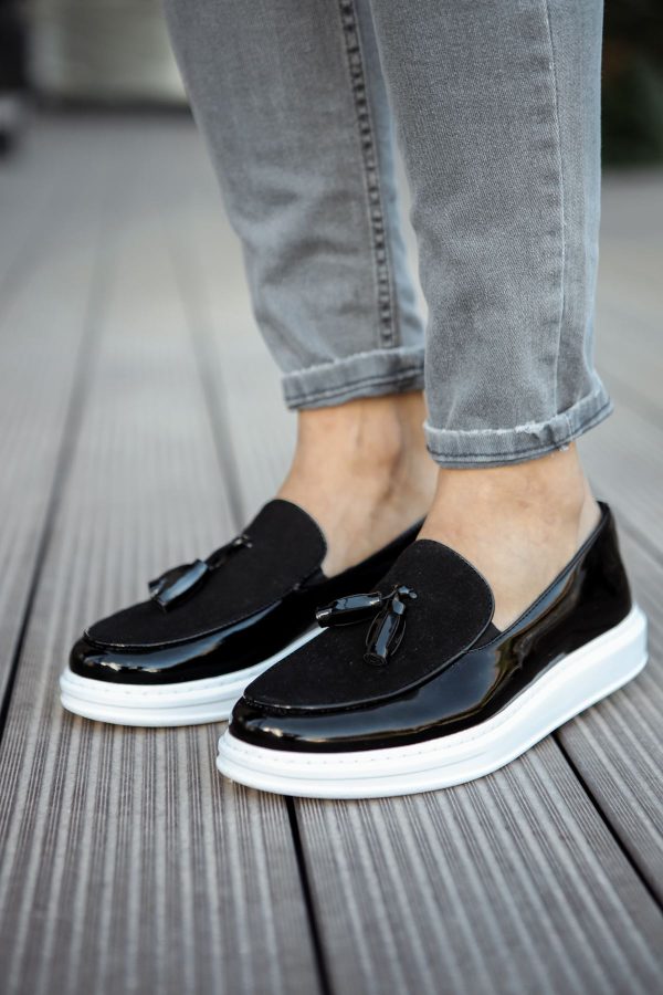 0021495_ch002-rbt-loafer-verniciata-erkek-ayakkabi-siyah CH002 - RBT Loafer Verniciata Erkek Ayakkabı SIYAH
