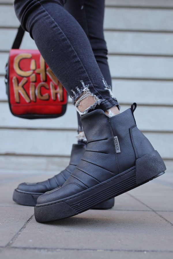Solaress CH113 Swat Fermuarlı Moda Erkek Bot