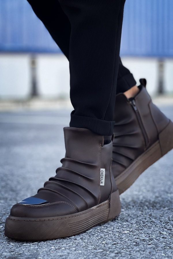 Solaress CH113 Swat Fermuarlı Moda Erkek Bot